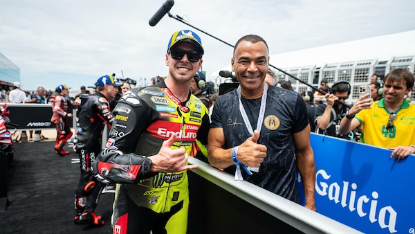 MotoGP Brasile: incontri a tinte giallorosse tra Cafù e Di Giannantonio