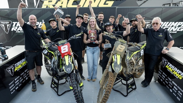 MX2: McLellan fa la storia per Triumph in Spagna