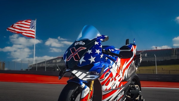 L'Aprilia d'America: ecco la X 250th, la MotoGP "di serie" diventa a stelle e strisce