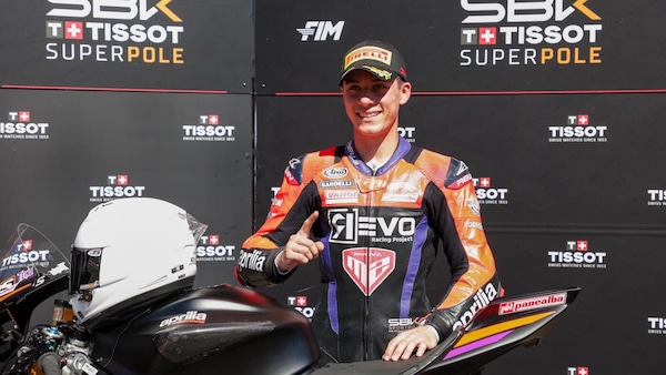 La prima pole della Sportbike parla italiano: Vannucci e Aprilia davanti a tutti a Portimao