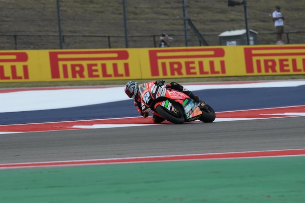 Moto2 Austin: Celestino Vietti apre le danze in Texas e firma il miglior tempo, terzo Tony Arbolino