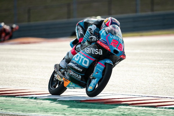 Moto3 Texas: Quiles comanda, ma Pini è subito secondo. Bene anche Bertelle