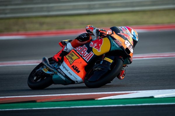 Moto3, Carpe si prende le fp2 in Texas. Poi Perrone ed Esteban