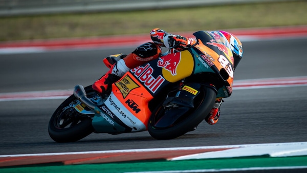 Moto3, Carpe si prende le fp2 in Texas. Poi Perrone ed Esteban