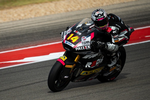 Moto2 Austin: Tony Arbolino chiude al comando nelle FP2, ottavo Celestino Vietti