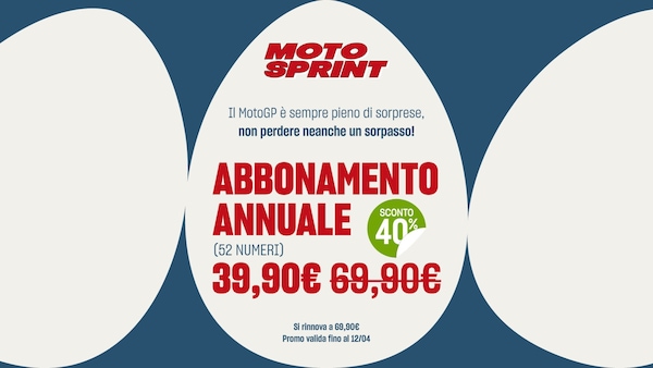 Promozione abbonamento digitale Motosprint: il regalo perfetto per una Pasqua speciale