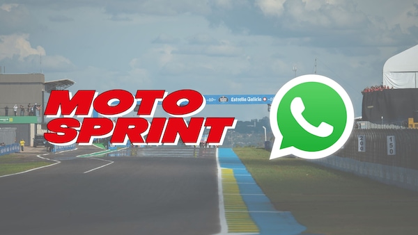 Gas a martello anche sullo smartphone: nasce il canale WhatsApp di Motosprint!