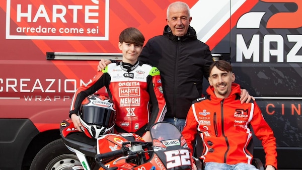 Nuova sfida per Mazzola e la sua squadra: "Mi avvicino al mio paddock, le moto mi stanno curando"