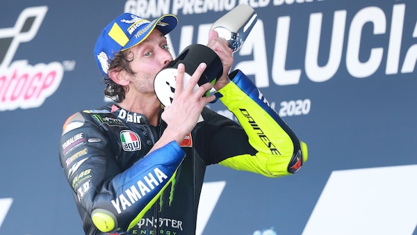 MotoGP: nel 2020 a Jerez l'ultimo podio di carriera di Valentino Rossi 