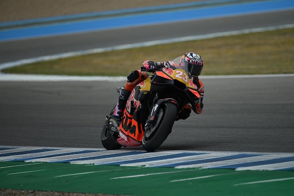GP Spagna, Bastianini: “La carcassa nuova mi ha aiutato a trovare il grip al posteriore”