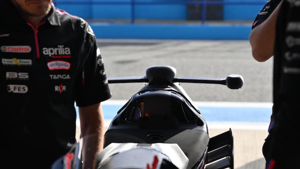 Test Jerez, Aprilia mette le antenne alla RS-GP: ecco di cosa si tratta