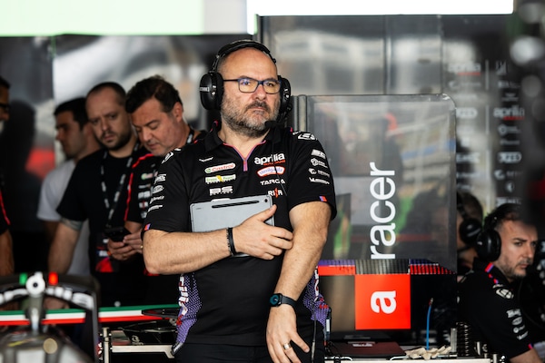 MotoGP, Sterlacchini: "Aprilia favorita? Se pensi di essere forte, sei debole"