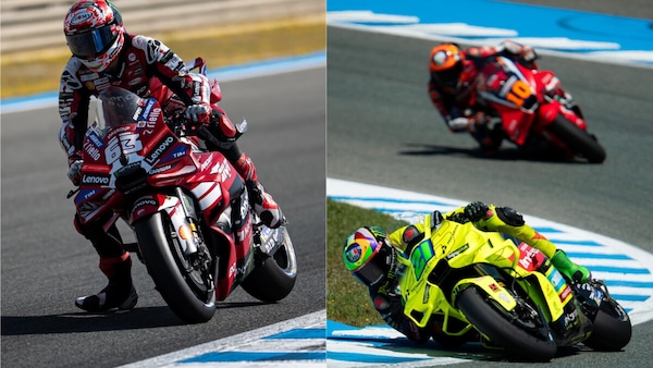 MotoGP, a Jerez domenica nera per Bagnaia, Morbidelli e Marini