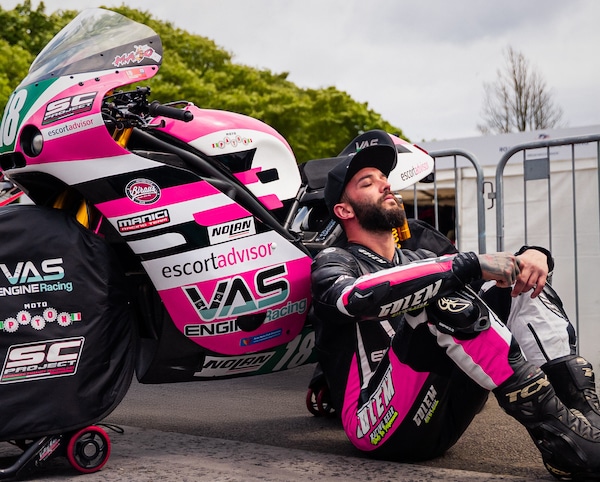 Andrea Majola pronto a sfidare le strade leggendarie di North West 200 e Tourist Trophy