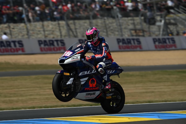 Moto2 Le Mans: solo Izan Guevara più veloce di Celestino Vietti nelle seconde libere del GP di Francia
