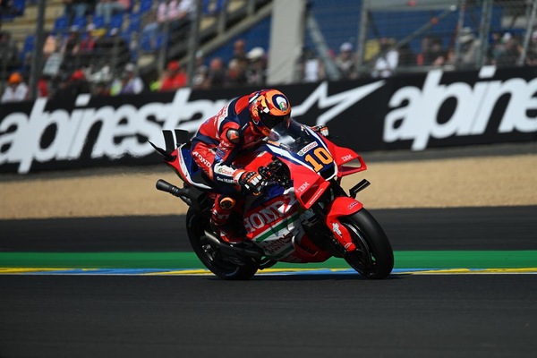 MotoGP Le Mans, Marini in Q1: “Errore mio, ma il feeling c'è"