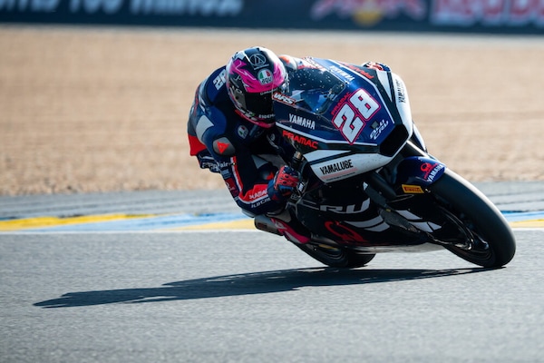 Moto2 Le Mans: Izan Guevara partirà in pole, segue Daniel Holgado, nono Celestino Vietti
