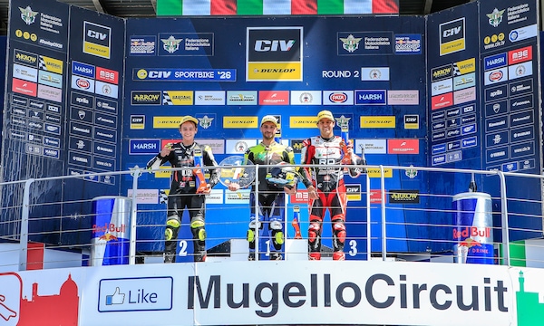 CIV Sportbike: colpo di scena al Mugello, Bianchi out e Coppola vince Gara 1