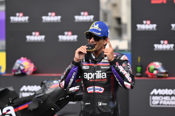 GP Francia, Martin: “Speravo di essere quarto o quinto ma non davanti dopo due curve, non me l'aspettavo"