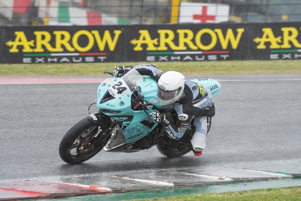 CIV Sportbike, la pioggia scombina i piani: Agazzi si prende Gara 2