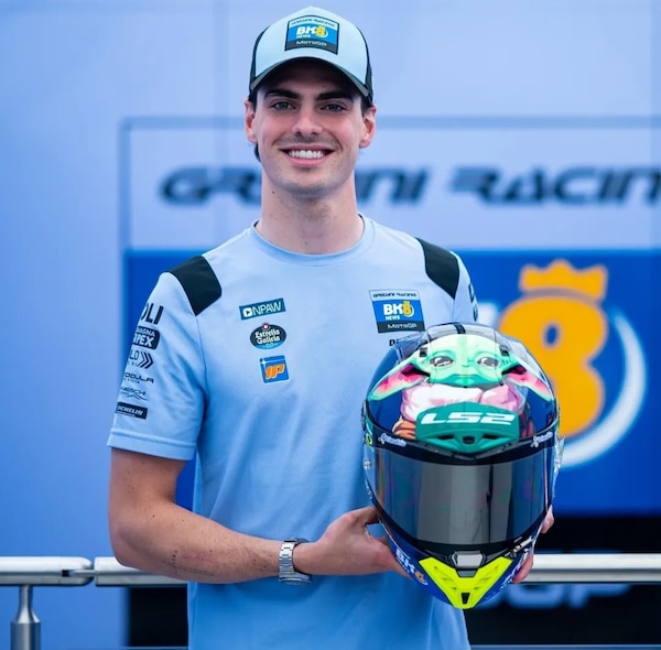Un casco da Jedi: Aldeguer porta Star Wars a Montmeló