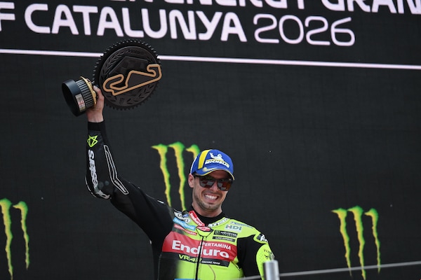 GP Barcellona, Di Giannantonio: “È stata una bella giornata, al di fuori della moto”