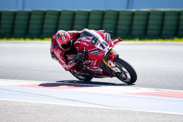 Test SBK, sembra Most ma è Misano: Bulega precede Lecuona e Montella