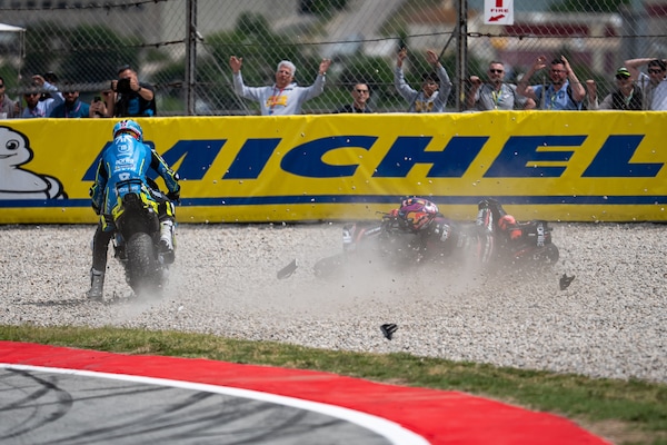 MotoGP: Le opinioni di Rolfo, Abraham, Hanika e Simeon sui fatti di Barcellona