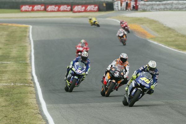 Road to Mugello, 2005: Rossi il laureato guida il poker italiano