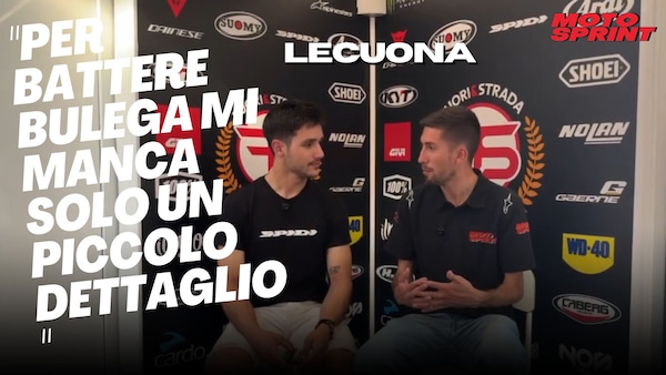 Lecuona: "Per battere Bulega mi manca solo un piccolo dettaglio"