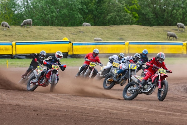 Boughen guida il 2026 FIM Flat Track World Championship verso il secondo round