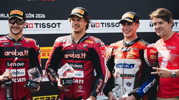 SBK Aragòn: ennesimo tris Ducati, Bulega ancora in Pole