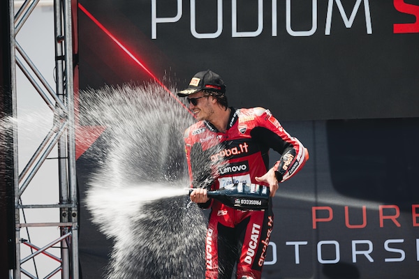 SBK Aragon, Bulega: “Era come guidare sulla sabbia, non si poteva essere molto aggressivi”