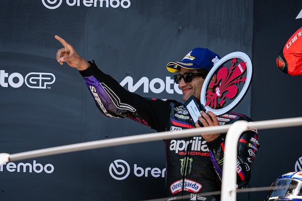 GP Italia, Martín: "Un'emozione unica, non volevo più scendere dal podio"