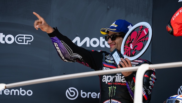 GP Italia, Martín: "Un'emozione unica, non volevo più scendere dal podio"