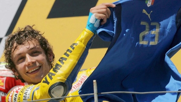 Rossi e il 2006: "Dissi a Materazzi: dammi la tua maglietta mondiale, la indosso sul podio"