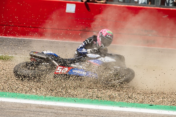 CIV SBK: Delbianco a terra in Gara 1: si riapre tutto