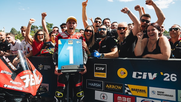 CIV SBK: Cavalieri fa doppietta a Imola, Delbianco riparte con un podio