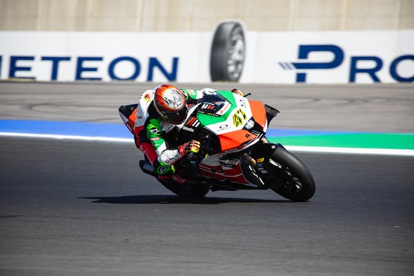 SBK Misano, Bassani: “Preferisco perdere il terzo posto provandoci che fare quarto accontentandomi”