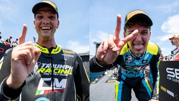 A Misano sventola il tricolore con Ieraci e Bianchi: è una Sportbike “made in CIV”
