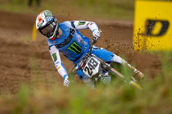 MXGP: prima vittoria in qualifica con la Yamaha per Gajser