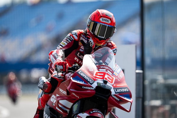 GP Olanda, Márquez realistico ad Assen: “Sono in modalità risparmio, Aprilia qui è superiore”