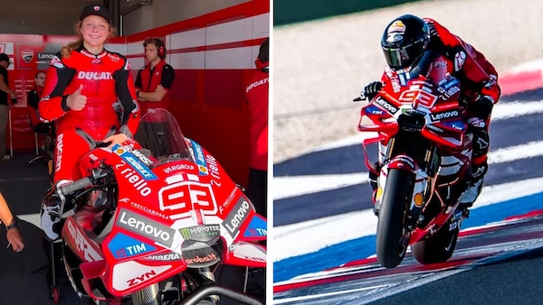 Da sogno a realtà: la 19enne Kayla Yaakov ha guidato la Ducati MotoGP!