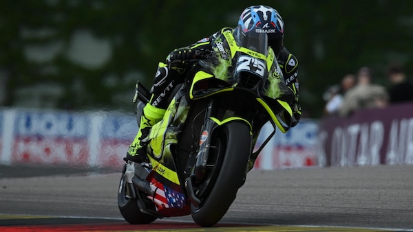 Fernandez piega Marquez nelle FP1 del Sachsenring , 3° Di Giannantonio