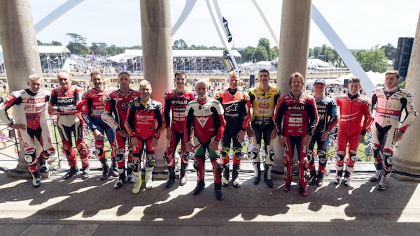 Miti di ieri, oggi e domani: piloti (e moto) Ducati in passerella a Goodwood