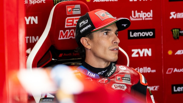 GP Germania, Marquez: "Al primo giro di giornata ero sorridente, al secondo nella ghiaia. Qui sono come Nadal al Roland Garros"