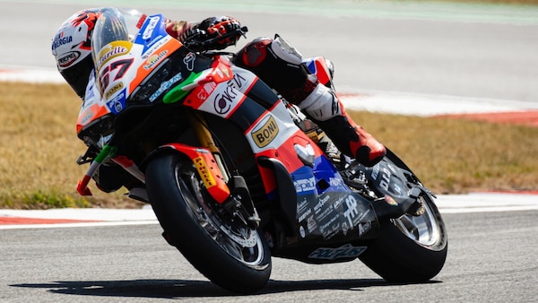 Surra unfit: SBK di Donington finita per Alberto