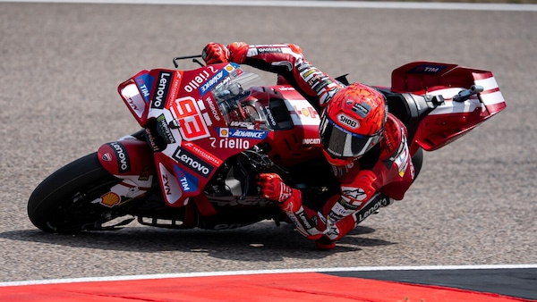 Marquez si prende in scioltezza la Sprint del Sachsenring, 3° Di Giannantonio