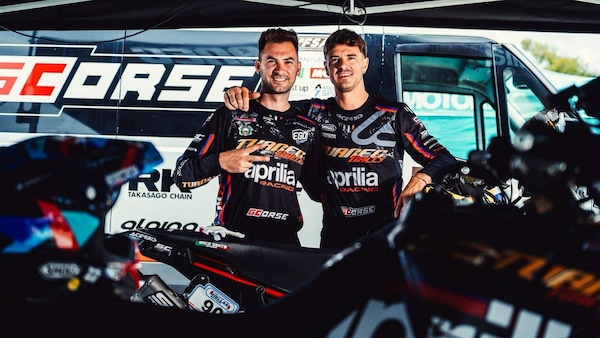 Rally raid: Aprilia trionfa in Romania con Marini, ma che paura per Cerutti!