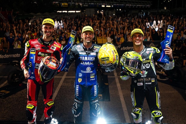CIV SBK, è Delbianco il nuovo re della Racing Night